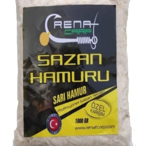 RENAT CARP Özel Kokulu Sarı Sazan Hamur Unu 1000 gr