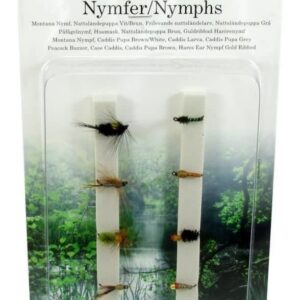 Fladen Nymphs Fly Sinek Seti N.12 8P