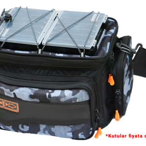 Fujin Black Camo Helper Bag - Balıkçı Çantası