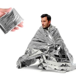 Captain SOS Blanket 7404 Acil Durum İçin Termal Battaniye Metalize Isı Yalıtımlı 160x210cm