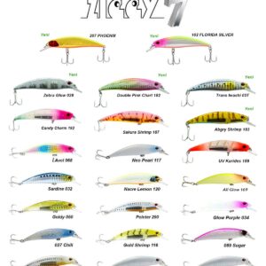 Fujin Ziggy7 70mm 9.6gr Sinking LRF Maket Balık