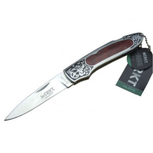 Crkt Çakı Kırmızı İşlemeli Desenli Çakı – CR0128RD