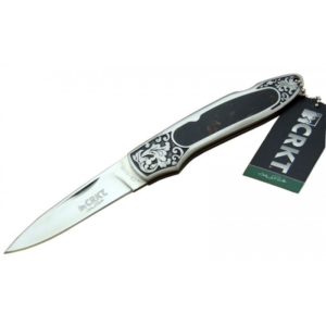 Crkt Cep Çakısı Kahve Gravürlü Çakı – CR0128