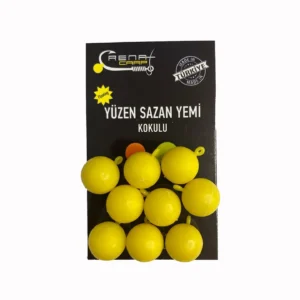 Renat Carp KOKULU YÜZEN SAZAN YEMİ GLOW, FOSFORLU SARI VE LİMON SARISI