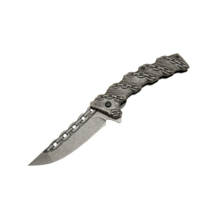 Zincir Çakı Zincir Görünümlü Full Metal Çakı