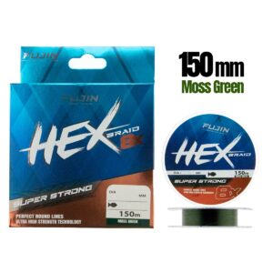 Fujin Hex 8X 150Mt. Moss green Pe Line
