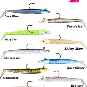 Fujin Zand Eel 11cm 7gr-14gr Double Body+Head Silikon Balık