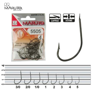 Maruto 5505 Bronz Olta İğnesi 42,Li Paket
