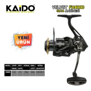 KAİDO Velvet Olta Makinesi 4000