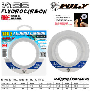 Wily Trout Fluoro Carbon Misina 30M