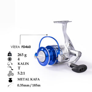 ALESTA VIERA FD-460 AL KAFA CNC KOL 4BB