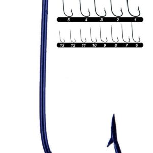 Youvella 1303 Çapari İğnesi Çapraz 100'lü Kutu BLUE
