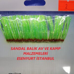 Çapari Kösteği Açık Yeşil Kombin 100'Lü Köstek:12 İğne:12 Silver