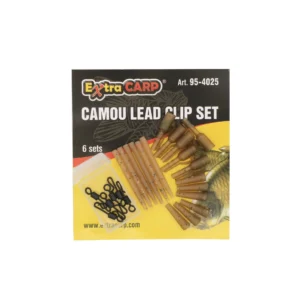 Extra Carp Camou Lead Clip Set 6 95-4025