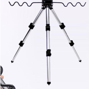 Katlanabilir Tripod Olta Standı Dişli Zemin Tutucu Braketi