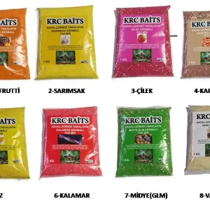 KRC Baits Aromalı Sazan Hamur Tozu/Unu 1000 Gr