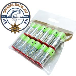 Glowlu Shrink Kaplamalı Çinekop-Lüfer Mantarı Pakette 10 Adet