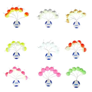 Yuki Stoperli Yuvarlak Yüzen Boncuk Glow 13mm