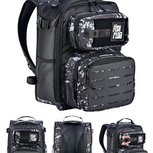 Fujin ProAji Back Pack Black Camo Balıkçı Sırt Çantası