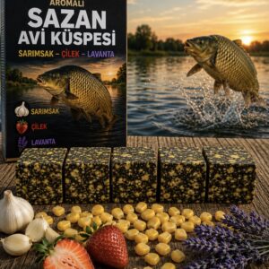 Bol Taneli Aromalı Sazan Avı Küspesi – Uzun Süreli Yemleme Etkisi 1 Kg