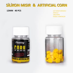 SİLİKON MISIR 12MM AROMALI FLOATING SARI 40P