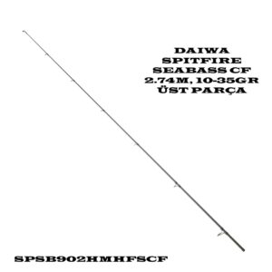 DAIWA SPITFIRE SEABASS CF 2.74M, 10-35GR ÜST PARÇA