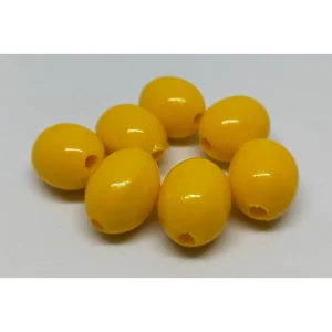Sazan Avı Rig Takımları İçin 14 mm Oval Boncuk 10 Adet