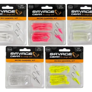 Savage gear Lrf Micro Sandeel Kit 12 Adet(1+1.5+5) Sahte Balık