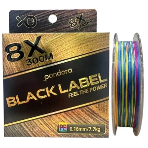Pandora Black Label 8X 300 mt İp Misina Multi Color