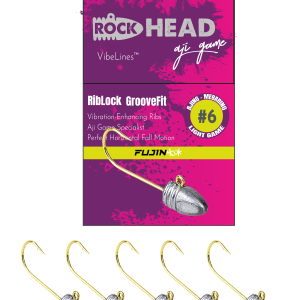 Fujin Rock-Head 6 No Aji Game Jighead