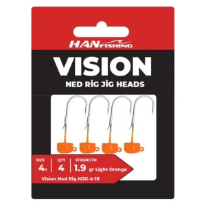 Han Fishing Vision Ned Rig Light Orange LOMJ-4-1,9 gr