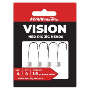 Han Fishing Vision Ned Rig Peary White PMJ-4-1,9 gr