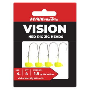 Han Fishing Vision Ned Rig Uv Yellow GMJ-4-1,9 gr