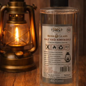 Rose Glass Gaz yağı: Gaz Lambaları ve Aydınlatma Ekipmanları İçin Güvenilir Yakıt 400 ml