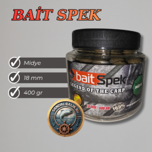 Spektrum Baits Midye 18 mm 400 gr Boili