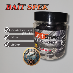 Spektrum Baits (BLACK) Balık Sarımsak 18 mm 280 gr