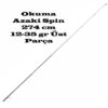Okuma Azaki Spin 274 cm 12-35 gr Üst Parça