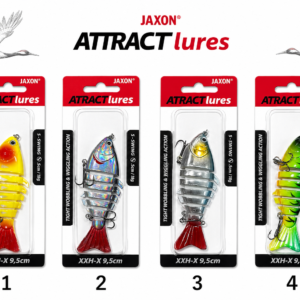 Jaxon Atract Caro Parçalı Maket Balık 9.5 cm 14 Gr Sinking