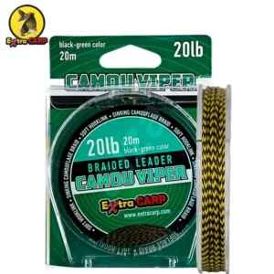 Extra Carp Camou Viper Sazan Rig İpi Kaplamasız 20mt 35 LB