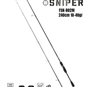 Fujin Sniper 240cm 10-40gr Spin Kamış FSN-802M