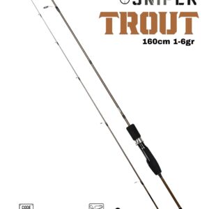 Fujin Sniper Trout 160cm 1-6gr Trout Kamışı Brown